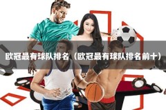 欧冠最有球队排名（欧冠最有球队排名前十）