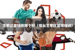 芝罘区篮球班哪个好（烟台芝罘区篮球培训）