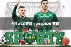 今日WCG赛程（wcg2020 赛程）